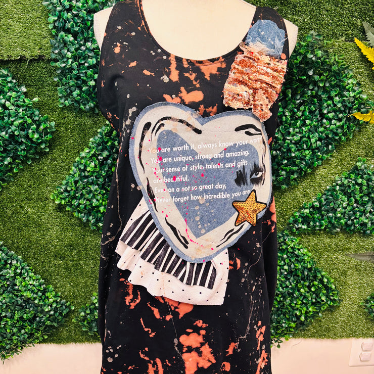 Denim 1 of 1- Size XL (14/16) Long Tank