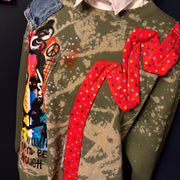 1 of 1 Hand painted - Unisex Fit LARGE: I Will Always Be Enough Sweatshirt