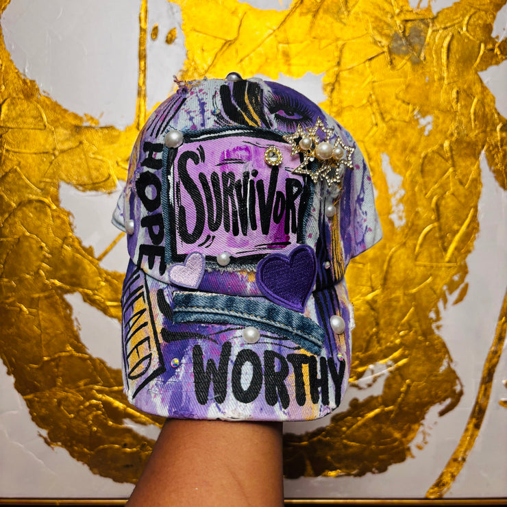 Denim Survivor Hat #2