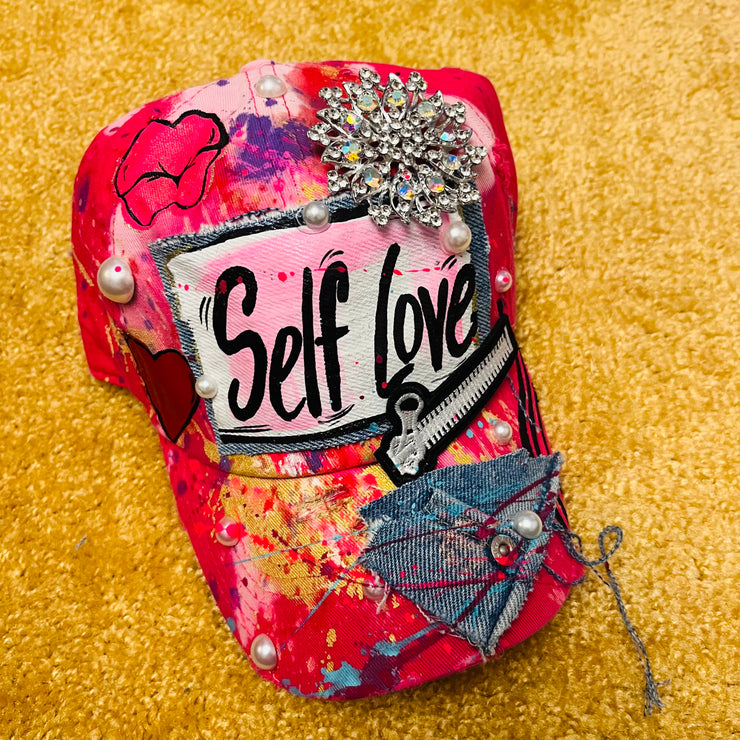 Love For Self Drop- Pink Self Love Cap