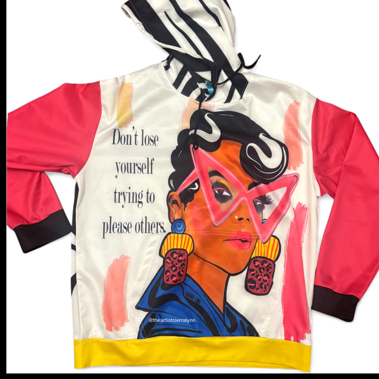 SALE: Size MEN’S  MEDIUM Don’t Lose Yourself Elastic Waist Hoodie