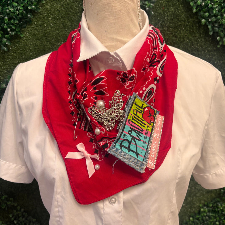 SALE! Bold Bandanna- Red Beautiful