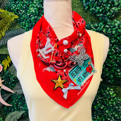 Bold Bandanna- Red Beauty Is Her Name 2