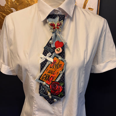 Style and Grace Upcycled Tie