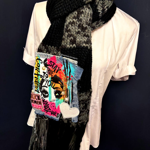 Stay True To You Knit Scarf