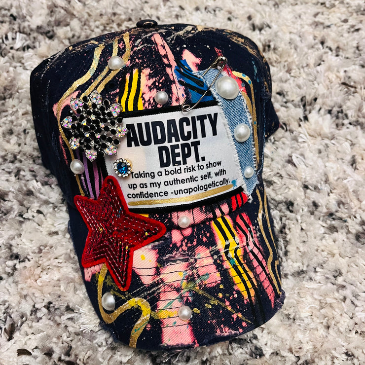 Navy  Audacity Department Cap