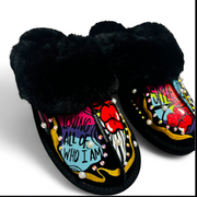 Size 7 Women’s  Statement Slippers