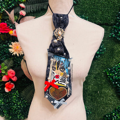 Fierce and Fabulous Upcycled Tie