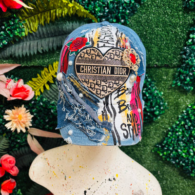 Denim Dior Affirmation  Hat