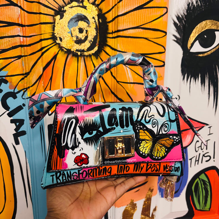 Mini Transforming Into My Best Version Handbag