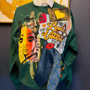 1 of 1 Unisex Fit MEDIUM: Good Vibes Sweatshirt