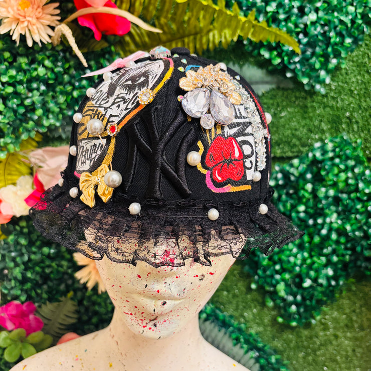 Brimless Hat- Black NY Inspired All About Me