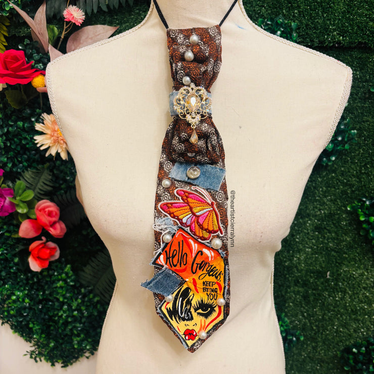 Hello Gorgeous Upcycled Tie