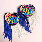 XXL Style Heart Studs