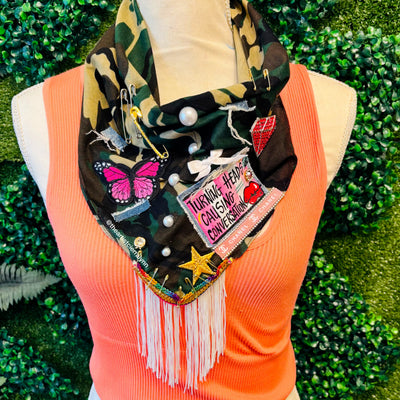 Bold Bandanna- Camo Turning Heads Causing Conversation