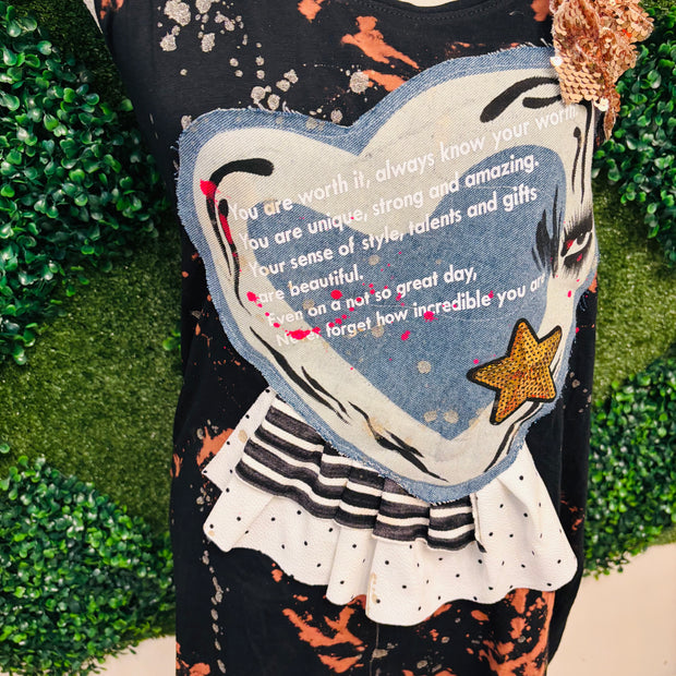 Denim #2 1 of 1- Size Large  (10/12) Long Tank