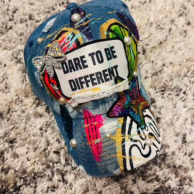 Denim Blue Dare To Be Different Cap