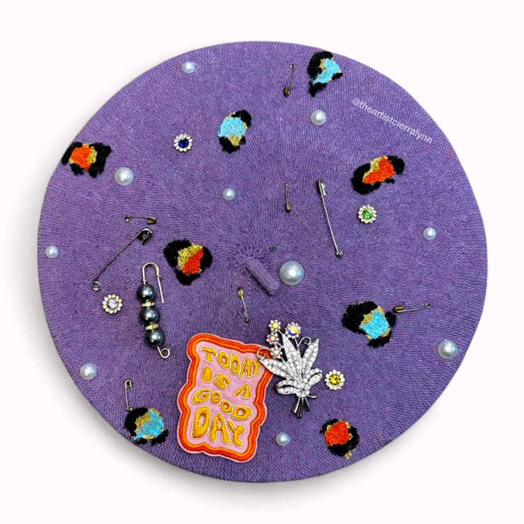 Lavender Beret