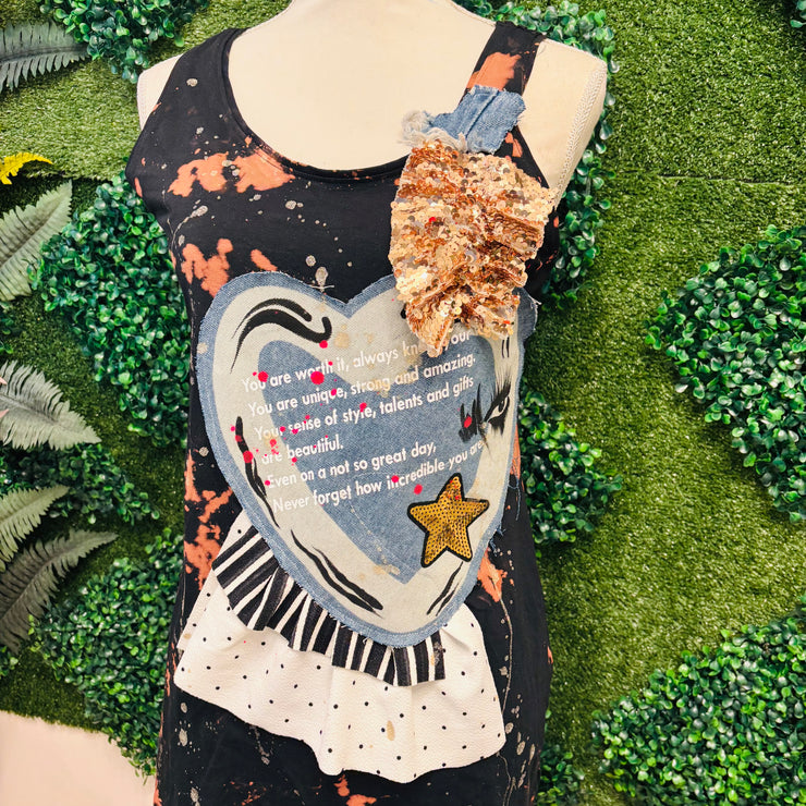 Denim 1 of 1- Size Large  (10/12) Stretch Long Tank