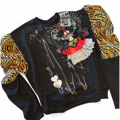 1 of 1 Men’s Fit X- LARGE:  I Am Enough As I am Sleeves