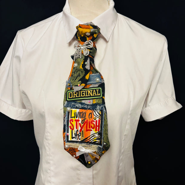 Living A Stylish Life Upcycled Tie