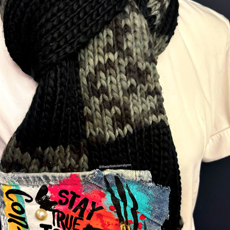 Stay True To You Knit Scarf