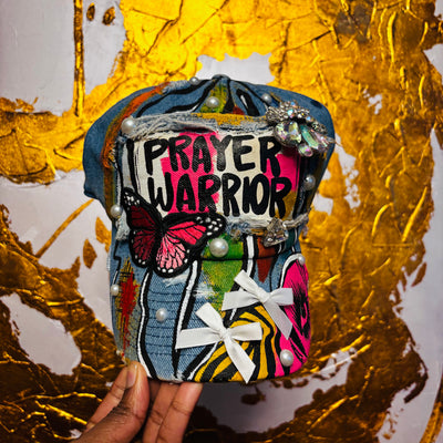 Denim Prayer Warrior Cap