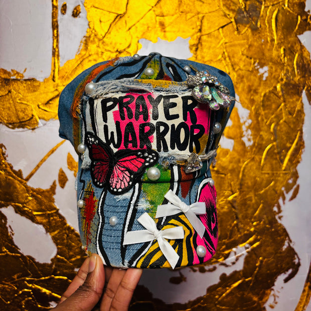 Denim Prayer Warrior Cap