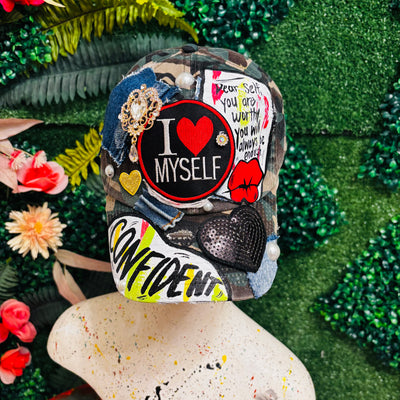 Camo I Love Myself Hat