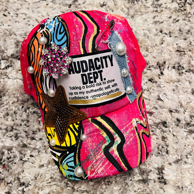 Pink Audacity Department Cap