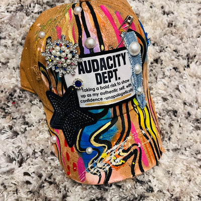 Tan Audacity Department Cap