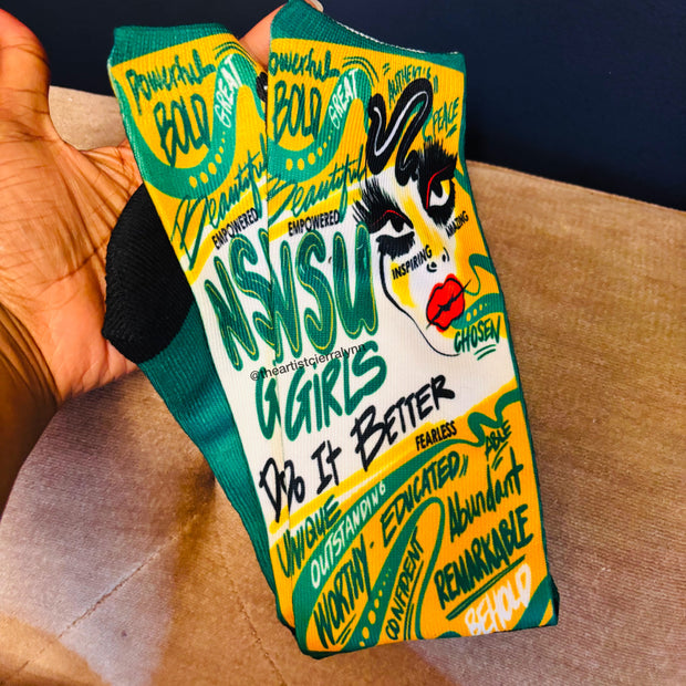 Preorder-  NSU Girls Do It Better Socks
