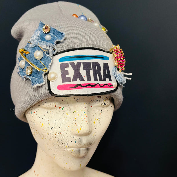 Gray Extra Beanie