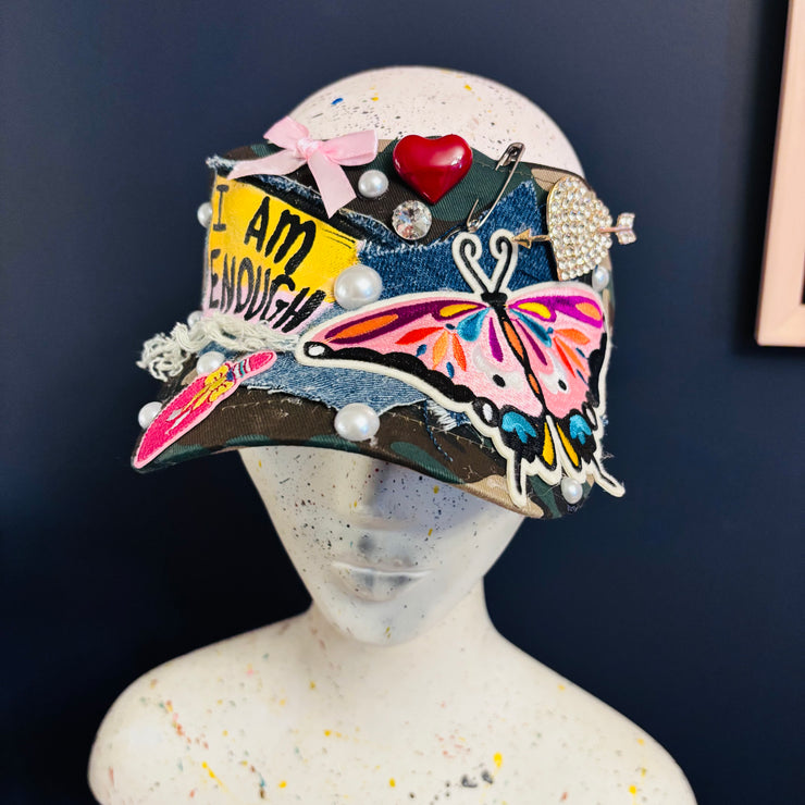 Camo I Am Enough Visor