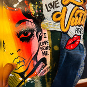 1 of 1 Unisex Fit MEDIUM: Good Vibes Sweatshirt