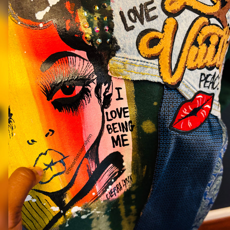 1 of 1 Unisex Fit MEDIUM: Good Vibes Sweatshirt