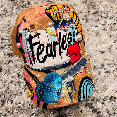 Tan Fearless Cap