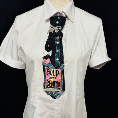 Bold and Beautiful Upcycled Tie