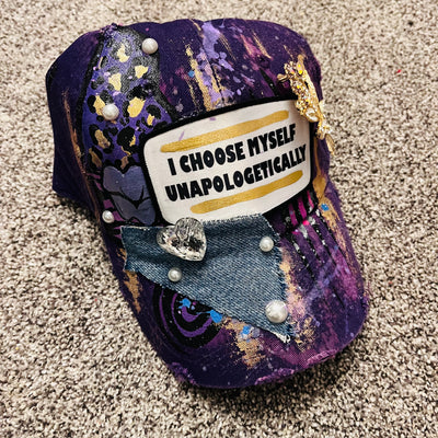 Purple I Choose Myself Cap 2