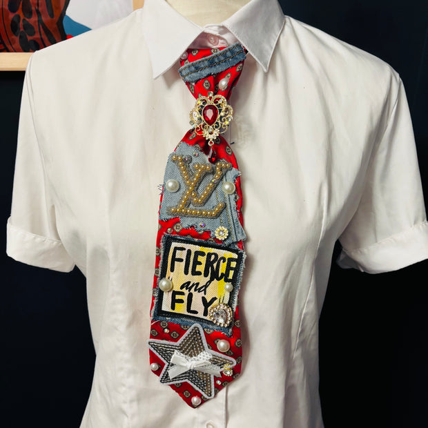 Fierce and Fly Upcycled Tie