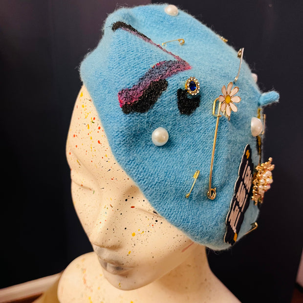 Teal ‘I Can and I Will’ Beret