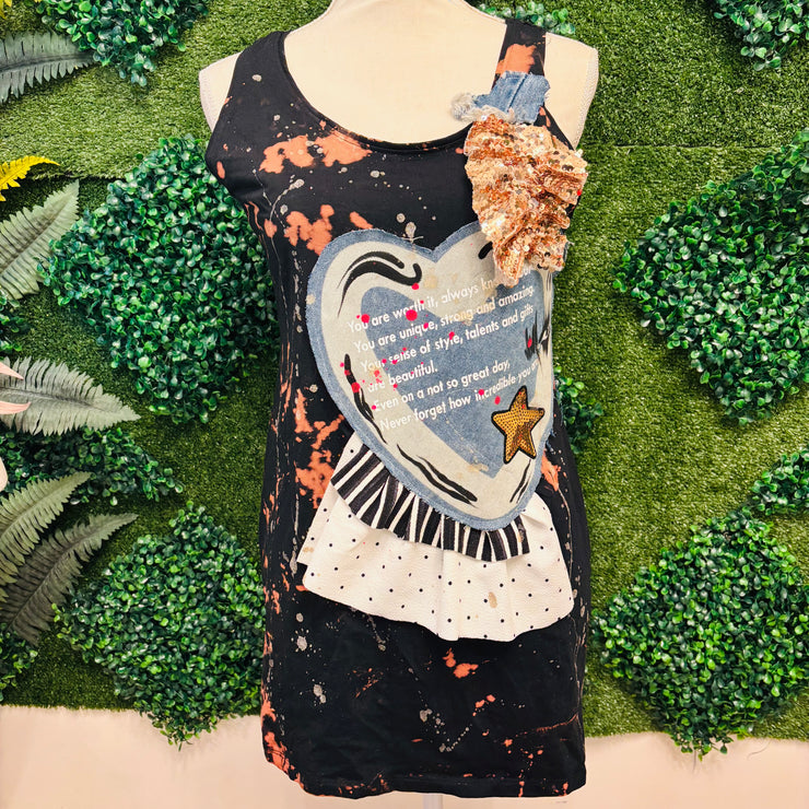 Denim 1 of 1- Size Large  (10/12) Stretch Long Tank