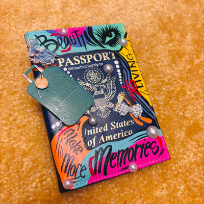 Leather Passport Cover #7