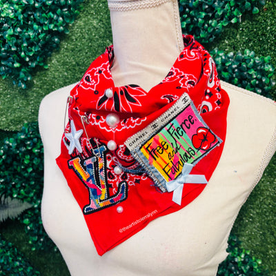 Bold Bandanna- Free, Fierce and Fabulous