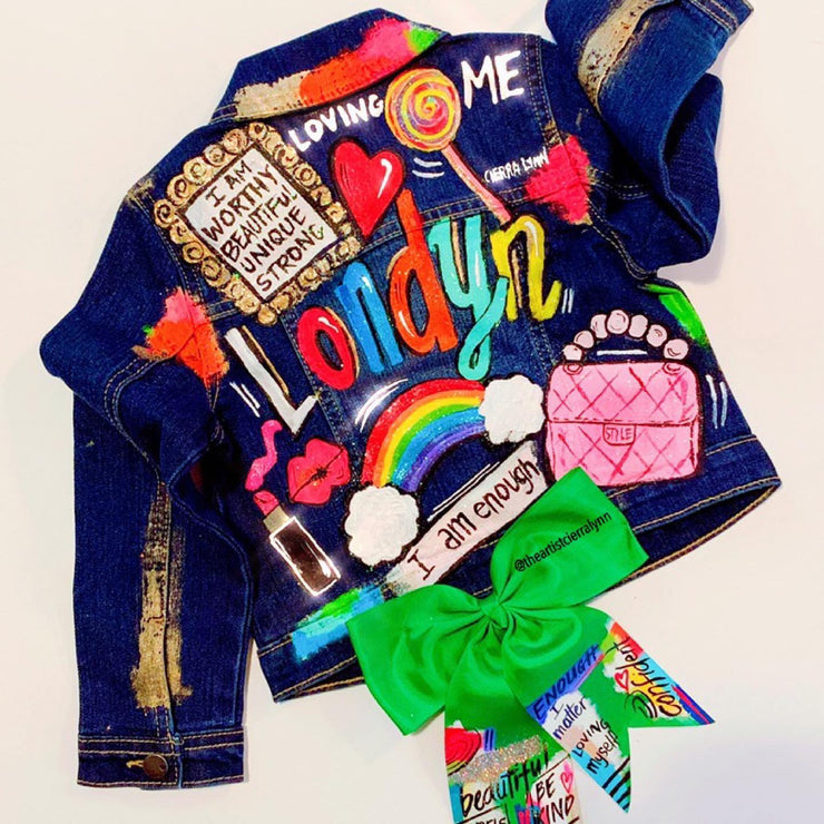 CUSTOM KIDS JACKET PRICING AND  EXAMPLE- LONDYN-
