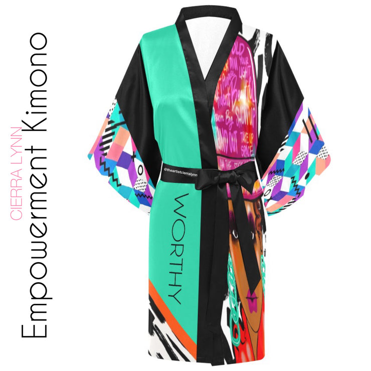 Causing Conversation Mid-Length Kimono